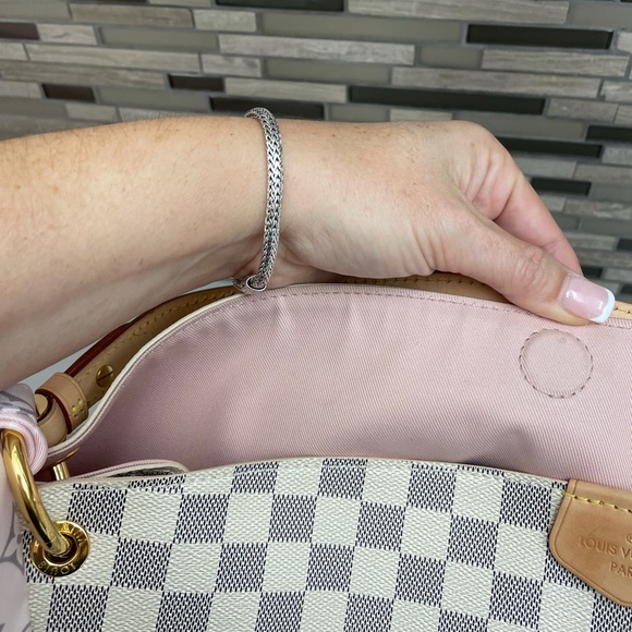 ❌SOLD❌Louis Vuitton Graceful MM Damier Azur - Picture 7 of 15